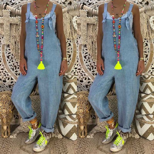 women jumpsuit casual ladies overalls women sleeveless denim jumpsuit romper casual solid pocket strap harem pants trousers, Black;white
women jumpsuit casual ladies overalls women sleeveless denim jumpsuit romper casual solid pocket strap harem pants trousers, Black;white