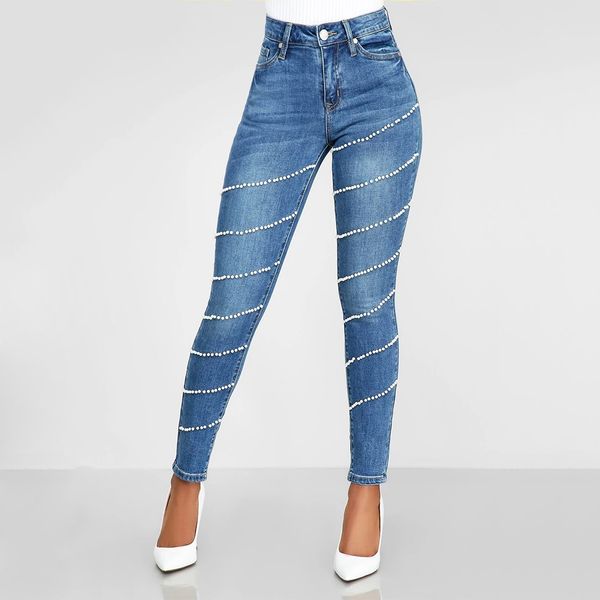 womens winter jeans high waist skinny pants fleece lined elastic waist jeggings casual plus size jeans for women warm jeans#c, Blue
womens winter jeans high waist skinny pants fleece lined elastic waist jeggings casual plus size jeans for women warm jeans#c, Blue