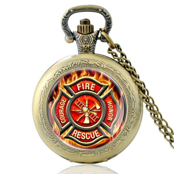 vintage fire rescue glass dome quartz pocket watch classic men women bronze necklace pendant gifts, Slivery;golden
vintage fire rescue glass dome quartz pocket watch classic men women bronze necklace pendant gifts, Slivery;golden