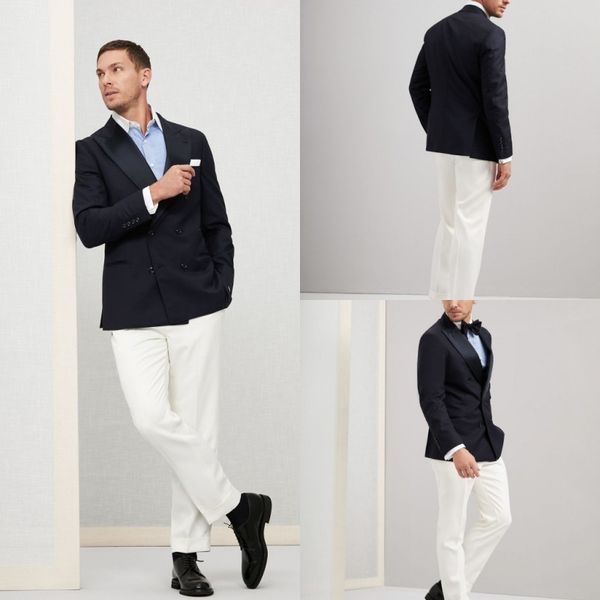 handsome black mens designer jackets satin peaked lapel double breasted wedding tuxedos one piece men formal prom jacket blazer, Black;gray
handsome black mens designer jackets satin peaked lapel double breasted wedding tuxedos one piece men formal prom jacket blazer, Black;gray