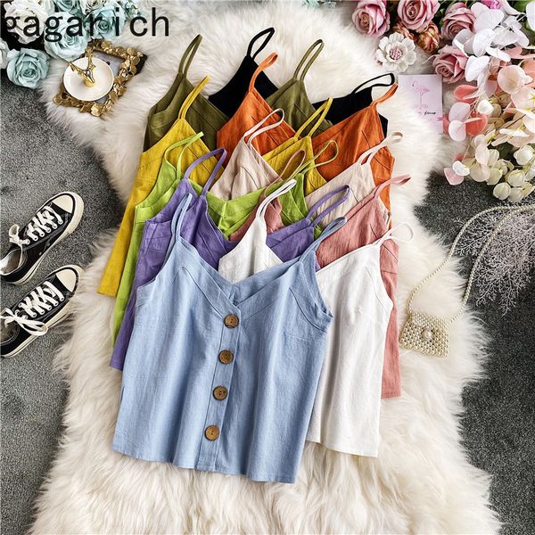 gagarich women vest 2020 summer new korean style v-neck outer wear lu suo gu female loose bottoming sling small vest, Black;white
gagarich women vest 2020 summer new korean style v-neck outer wear lu suo gu female loose bottoming sling small vest, Black;white