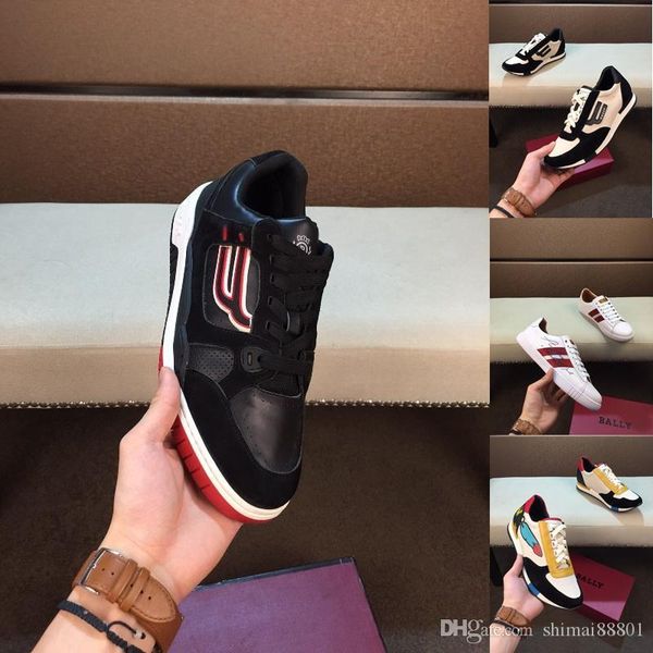2020 mens luxury designer shoes brand sneakers black white trainers fashion men casual leather espadrilles shoes with box
2020 mens luxury designer shoes brand sneakers black white trainers fashion men casual leather espadrilles shoes with box