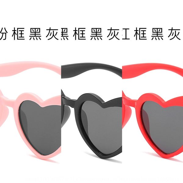 children's polarized silicone silicone sun love sun children's heart comfortable sunglasses fashionable all-match baby glasses, Blue
children's polarized silicone silicone sun love sun children's heart comfortable sunglasses fashionable all-match baby glasses, Blue
