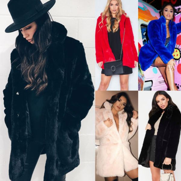 new winter warm real fur women long coat outwear thick faux fur soft winter warm lady fashion fluffy coat lapel casual s-xxl, Black
new winter warm real fur women long coat outwear thick faux fur soft winter warm lady fashion fluffy coat lapel casual s-xxl, Black