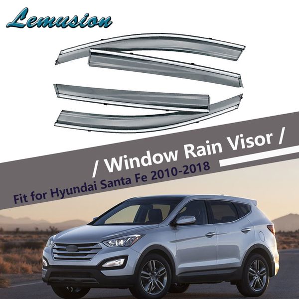 4pcs smoke window rain visor for hyundai santa fe 2010 2011 2012 2013 2014 2015 2016 2017 2018 guard accessories
4pcs smoke window rain visor for hyundai santa fe 2010 2011 2012 2013 2014 2015 2016 2017 2018 guard accessories