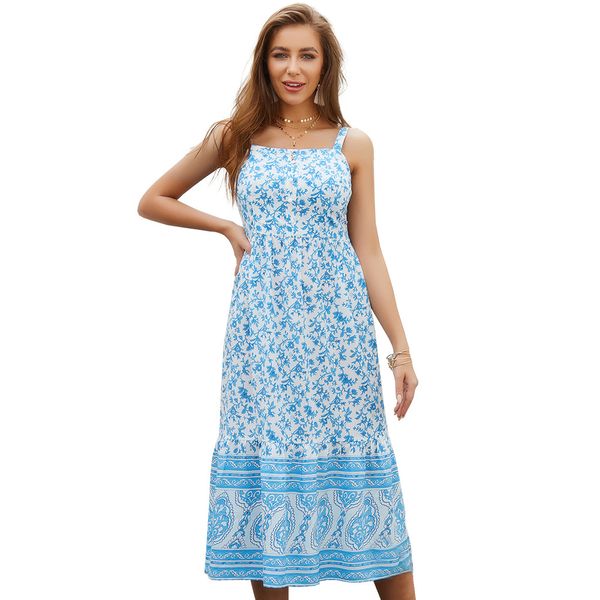 original design women's dress style skirt women's summer 2020 new halter dress, Black;gray
original design women's dress style skirt women's summer 2020 new halter dress, Black;gray