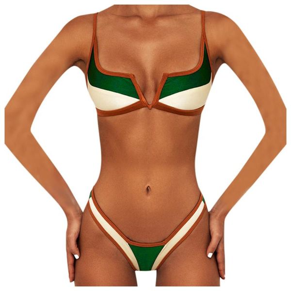 2020 popular women bikini swimming patchwork push up bandeau beach bikini set two piece bathing swimsuits, White;black
2020 popular women bikini swimming patchwork push up bandeau beach bikini set two piece bathing swimsuits, White;black