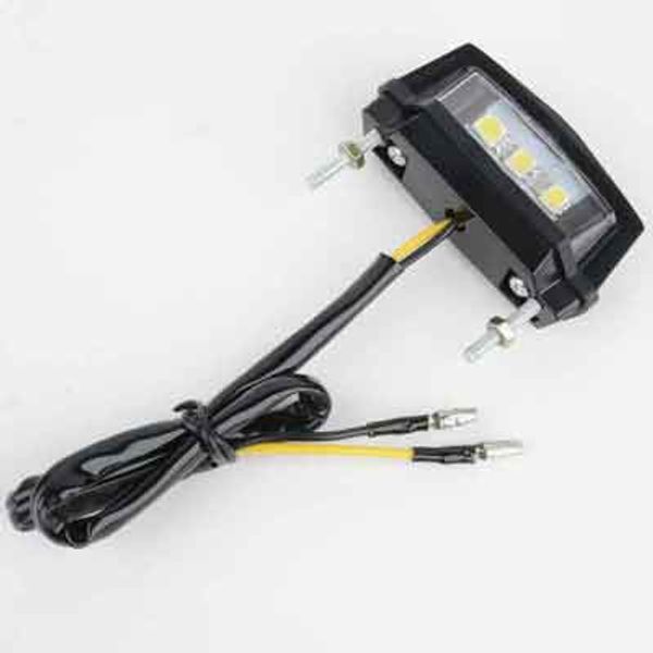 motorcycle 3-led rear license plate brake turn signal number plate tail light
motorcycle 3-led rear license plate brake turn signal number plate tail light