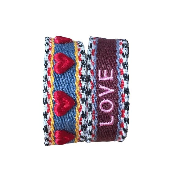 handmade friendship bracelets with embroidery custom letters and adjustable cotten strings wholesale and dropshipping supported, Golden;silver
handmade friendship bracelets with embroidery custom letters and adjustable cotten strings wholesale and dropshipping supported, Golden;silver
