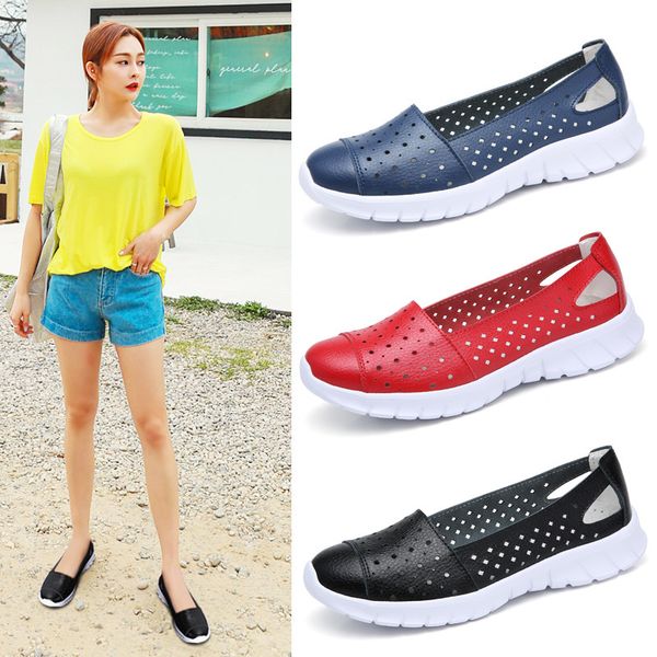 spring/summer women's sneakers zapatos de mujer fashion solid color flat hollow out walking shoes casual female travel shoes, Black
spring/summer women's sneakers zapatos de mujer fashion solid color flat hollow out walking shoes casual female travel shoes, Black