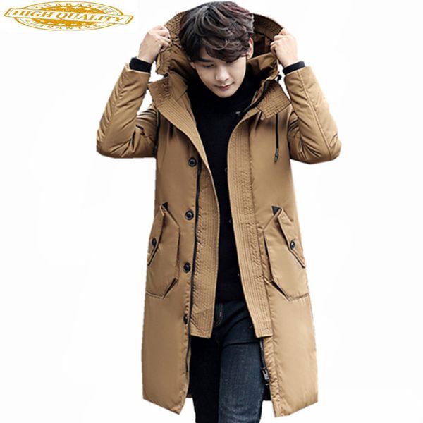 2019 mens white duck down jacket warm winter coat hooded men's jackets long parka jaqueta masculino wxf308, Black
2019 mens white duck down jacket warm winter coat hooded men's jackets long parka jaqueta masculino wxf308, Black