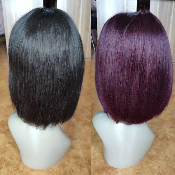 бразильская 13x4 фронт шнурок человеческих волос парики pre щипкового natural hairline remy 150% плотность среднего ratio короткого боб пари, Black
бразильская 13x4 фронт шнурок человеческих волос парики pre щипкового natural hairline remy 150% плотность среднего ratio короткого боб пари, Black