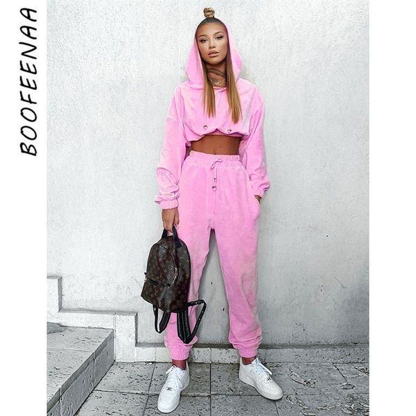 boofeenaa 2 two piece set pink fleece crop hoodies sweat pants women matching sets activewear winte clothing outfit c66-bc81, White
boofeenaa 2 two piece set pink fleece crop hoodies sweat pants women matching sets activewear winte clothing outfit c66-bc81, White