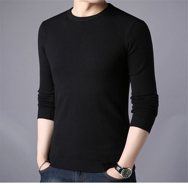 2020 spring and autumn men's long sleeve business leisure fashion round neck t-shirt korean slim sweater solid color base coat, White;black
2020 spring and autumn men's long sleeve business leisure fashion round neck t-shirt korean slim sweater solid color base coat, White;black