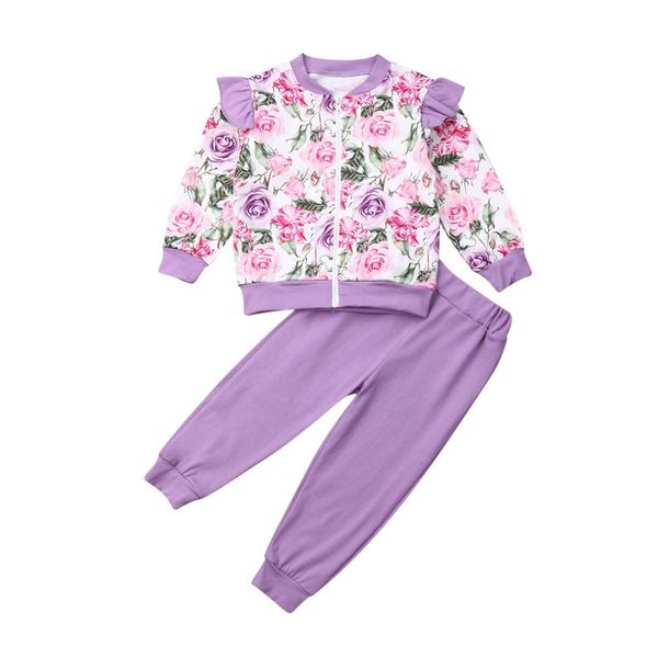 1-6y осень малышей детские baby girl flower одежда наборы с длинным рукавом рябить top t-shirt брюки леггинсы outfit осень, White
1-6y осень малышей детские baby girl flower одежда наборы с длинным рукавом рябить top t-shirt брюки леггинсы outfit осень, White