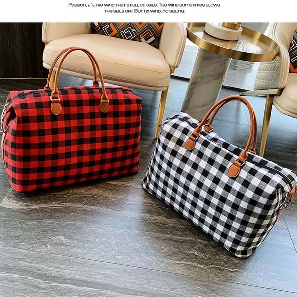 designer red black plaid handbags women bags large capacity travel tote with pu handle storage maternity bags lady canvas handbags hh9-2646
designer red black plaid handbags women bags large capacity travel tote with pu handle storage maternity bags lady canvas handbags hh9-2646
