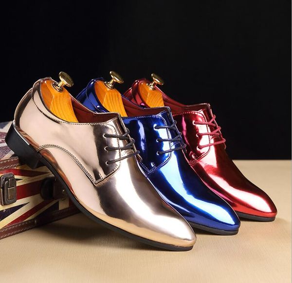 mens fashion office shoes bright patent leather men dress shoes social sapato male soft leather wedding oxford shoe sapatos, Black
mens fashion office shoes bright patent leather men dress shoes social sapato male soft leather wedding oxford shoe sapatos, Black