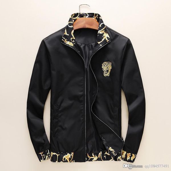 new 2019 autumn casual men's jacket long sleeve fashion stand collar digital print jacket men coat for men mens clothing, Black;brown
new 2019 autumn casual men's jacket long sleeve fashion stand collar digital print jacket men coat for men mens clothing, Black;brown
