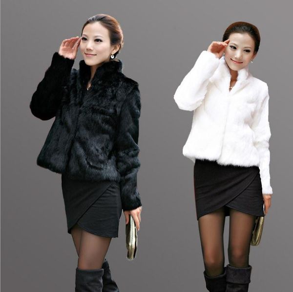 new black/white womens winter autumn imitation fur jackets short female fake fur coats large size fourrure femme j3052
new black/white womens winter autumn imitation fur jackets short female fake fur coats large size fourrure femme j3052