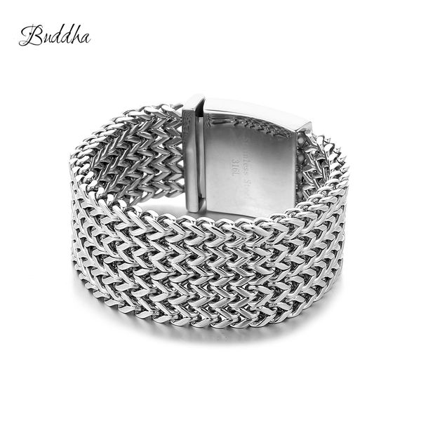 30mm*22cm silver-color buddha bracelet 316l stainless steel five times foxtail box link bracelet mens boys jewelry with, Golden;silver
30mm*22cm silver-color buddha bracelet 316l stainless steel five times foxtail box link bracelet mens boys jewelry with, Golden;silver