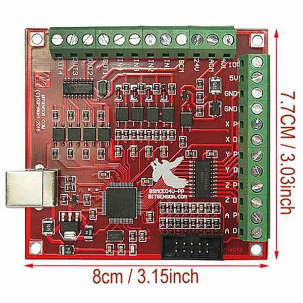 new cnc usb 4 axis mach3 100 khz usb motion control card breakout board 12-24v with jog handler for cnc engraving drive
new cnc usb 4 axis mach3 100 khz usb motion control card breakout board 12-24v with jog handler for cnc engraving drive