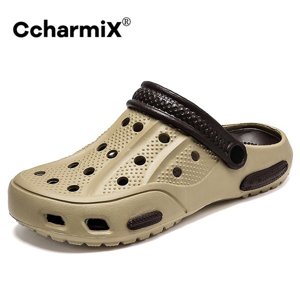 ccharmix men sandals summer beach rubber 2020 fashion slip on mens garden shoes male, Black
ccharmix men sandals summer beach rubber 2020 fashion slip on mens garden shoes male, Black