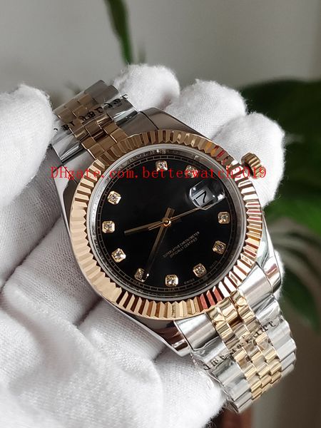 luxury mens watches two tone stainless steel date solid bracelet sapphire black dial 41mm man datejust wristwatch 126333 sports, Slivery;brown
luxury mens watches two tone stainless steel date solid bracelet sapphire black dial 41mm man datejust wristwatch 126333 sports, Slivery;brown