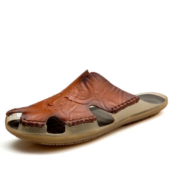 dudeli summer slippers men hollow out breathable beach sandals shoes men casual flats flip flops zapatos, Blue;gray
dudeli summer slippers men hollow out breathable beach sandals shoes men casual flats flip flops zapatos, Blue;gray