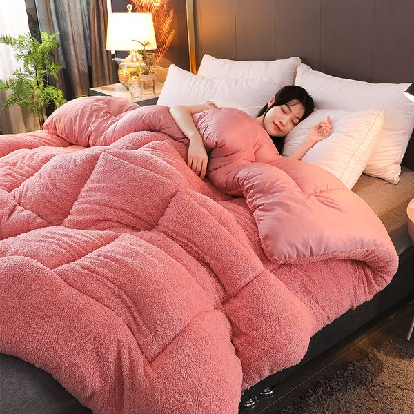 thicken warm cotton quilt warm camel comforter blanket multily-color choose winter patchwork duvet lamb wool quilt
thicken warm cotton quilt warm camel comforter blanket multily-color choose winter patchwork duvet lamb wool quilt