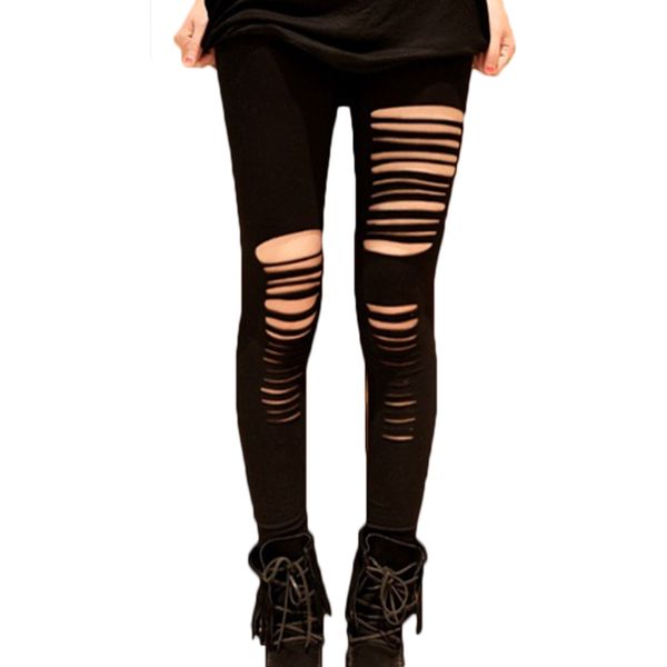 fashion style summer sexy leggings women cotton torn ripped hole ninth pant leggings new women clothing free size, Black
fashion style summer sexy leggings women cotton torn ripped hole ninth pant leggings new women clothing free size, Black
