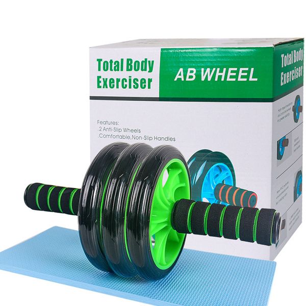 3 колесо упражнение ab roller покрытие губка ручка колесо брюшной роликовые колеса обучение инструмент с yoga mat для фитнеса (зеленый
3 колесо упражнение ab roller покрытие губка ручка колесо брюшной роликовые колеса обучение инструмент с yoga mat для фитнеса (зеленый