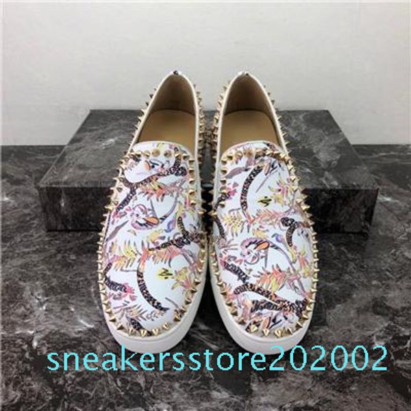 2020 men women casual shoes designer red bottoms studded spikes fashion insider sneakers red leather low boots size34-48 s02, Black
2020 men women casual shoes designer red bottoms studded spikes fashion insider sneakers red leather low boots size34-48 s02, Black