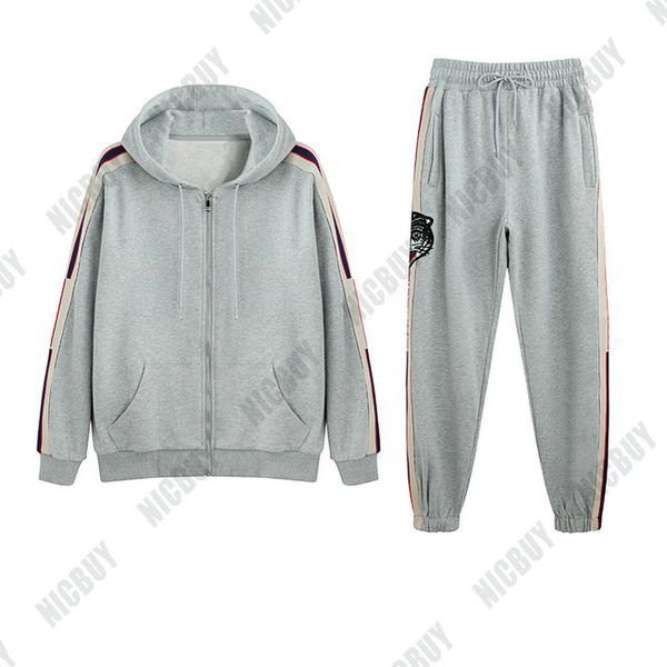 fashion autumn casual designer brand mens baseball sequins cat striped letter cardigan zipper hoodies pants tracksuit sweatsuit sweatshirt, Gray
fashion autumn casual designer brand mens baseball sequins cat striped letter cardigan zipper hoodies pants tracksuit sweatsuit sweatshirt, Gray