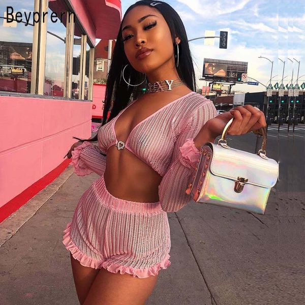 beyprern cute ruffled mesh trim pink shorts set two piece women boho chiffon crop and high waist booty shorts set streetwear, White
beyprern cute ruffled mesh trim pink shorts set two piece women boho chiffon crop and high waist booty shorts set streetwear, White