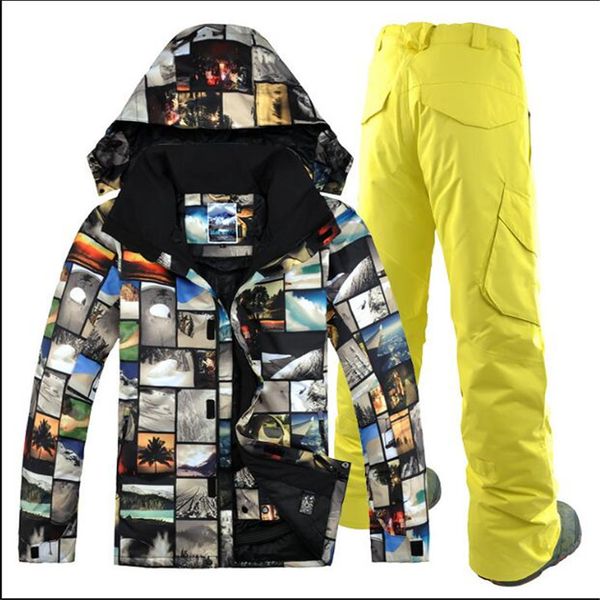 gsou snow winter ski jacket+ski pants men's double board snowboard suit 2017,outdoor leisure sport male waterproof ski suit
gsou snow winter ski jacket+ski pants men's double board snowboard suit 2017,outdoor leisure sport male waterproof ski suit