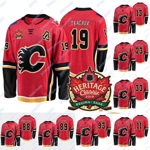 19 Matthew Tkachuk 2019 Heritage Classic Calgary Flames Sean Monahan Elias Lindholm David Rittich Jon Gillies Dillon Dube Hamonic Jersey
19 Matthew Tkachuk 2019 Heritage Classic Calgary Flames Sean Monahan Elias Lindholm David Rittich Jon Gillies Dillon Dube Hamonic Jersey