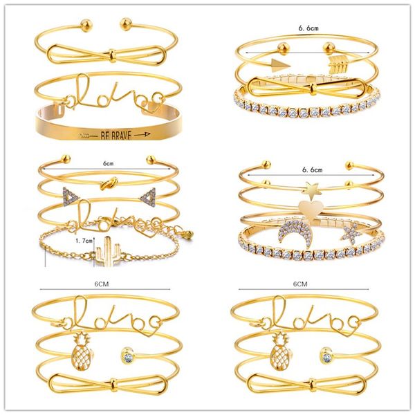 2-4 piece set stainless steel bangle love bracelets crystal bracelet bangles for women charm party wedding jewelry accessories, Black
2-4 piece set stainless steel bangle love bracelets crystal bracelet bangles for women charm party wedding jewelry accessories, Black