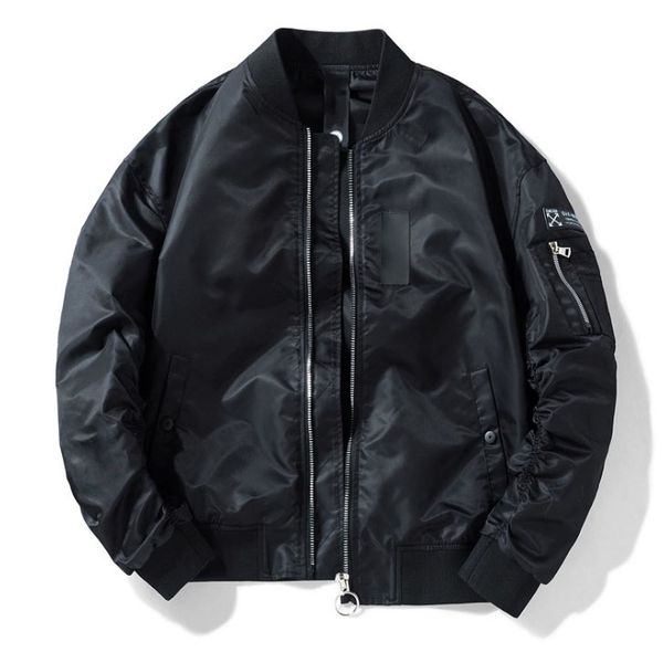 mens designer jackets brand pilot jacket baseball uniform mens trend fashion clothing luxury casual solid color jackets with pocket 2019 new, Black;brown
mens designer jackets brand pilot jacket baseball uniform mens trend fashion clothing luxury casual solid color jackets with pocket 2019 new, Black;brown