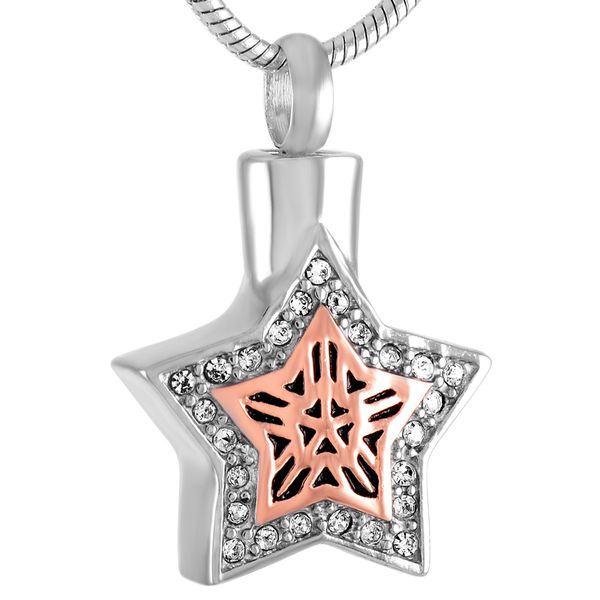 z213rose gold and silver diamond pentagram crematory ashes pendant - stainless steel commemorative ashes box necklace women's pendant
z213rose gold and silver diamond pentagram crematory ashes pendant - stainless steel commemorative ashes box necklace women's pendant
