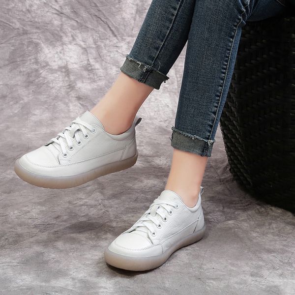 2019 autumn selling nurse shoes round-toe white shoes female leather soft bottom maternity casual handmade, Black
2019 autumn selling nurse shoes round-toe white shoes female leather soft bottom maternity casual handmade, Black