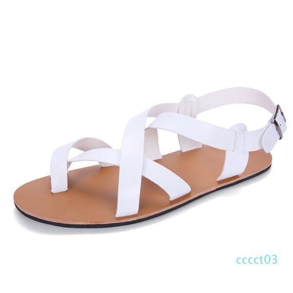 2020 summer men sandals leather vintage flat heel solid buckle beach gladiator sandals shoes breathable men flip flops ctt3, Black
2020 summer men sandals leather vintage flat heel solid buckle beach gladiator sandals shoes breathable men flip flops ctt3, Black