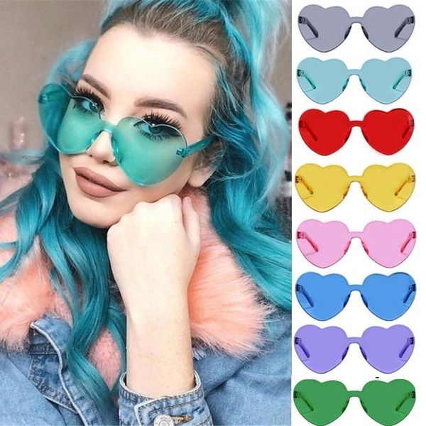 2020 fashion colorful sunglasses red pink yellow shades love heart shaped sunglasses women rimless frame tint clear lens byusy
2020 fashion colorful sunglasses red pink yellow shades love heart shaped sunglasses women rimless frame tint clear lens byusy