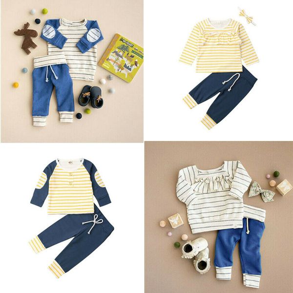 2019 brand cotton baby set infant boys girls sister brother matching striped patchwork t-shirt pants casual fall outfits, Pink;blue
2019 brand cotton baby set infant boys girls sister brother matching striped patchwork t-shirt pants casual fall outfits, Pink;blue