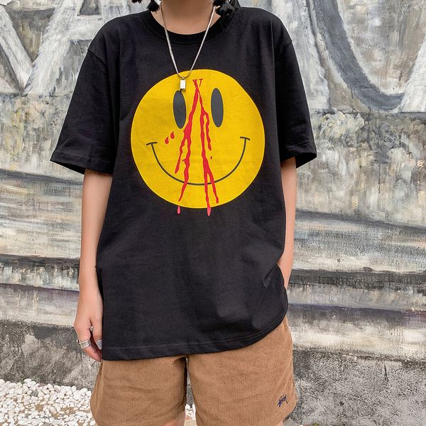 rocky big v short sleeve t-shirt laughing face yellow mark printing round neck hip hop tshirts men designer tshirt, White;black
rocky big v short sleeve t-shirt laughing face yellow mark printing round neck hip hop tshirts men designer tshirt, White;black