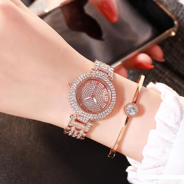 vohe women quartz watch fashion bling casual ladies watch female quartz gold crystal diamond for women clock, Slivery;brown
vohe women quartz watch fashion bling casual ladies watch female quartz gold crystal diamond for women clock, Slivery;brown