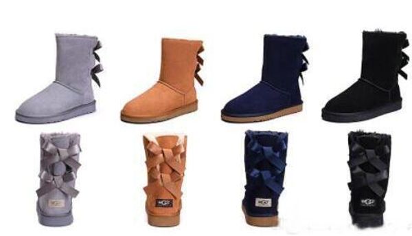 new fashion women bailey bow snow boots short winter cowhide leather bowknot women's australia lady warm boots female shoes, Black
new fashion women bailey bow snow boots short winter cowhide leather bowknot women's australia lady warm boots female shoes, Black