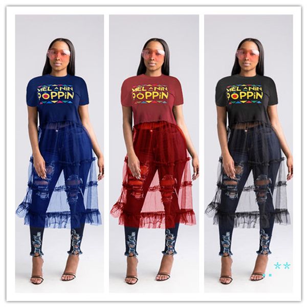 women's poppin letter dress summer patchwork mesh dresses short sleeve t shirt skirt gauze panelled printing dress party clothing s-3xl, White
women's poppin letter dress summer patchwork mesh dresses short sleeve t shirt skirt gauze panelled printing dress party clothing s-3xl, White