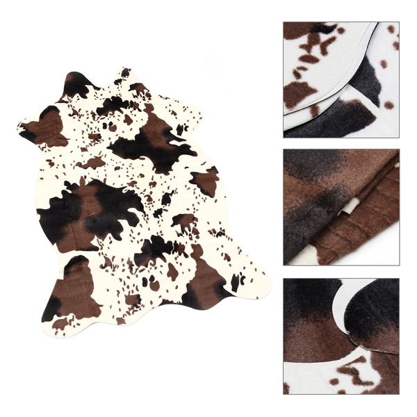 cow print rug faux cowhide rug animal pattern carpet for bathroom living room skins doormat home textile black white y200527
cow print rug faux cowhide rug animal pattern carpet for bathroom living room skins doormat home textile black white y200527