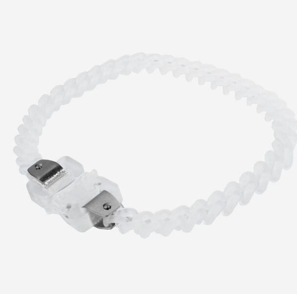 new 1017 alyx studio logo pvc transparen chain necklace bracelet belts men women hip hop outdoor street accessories festival gift ship, Silver
new 1017 alyx studio logo pvc transparen chain necklace bracelet belts men women hip hop outdoor street accessories festival gift ship, Silver