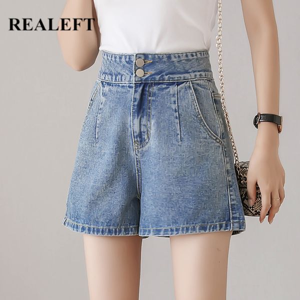 women's jeans realeft 2021 spring summer casual denim shorts pants high waist korean style wide leg cowboy female, Blue
women's jeans realeft 2021 spring summer casual denim shorts pants high waist korean style wide leg cowboy female, Blue